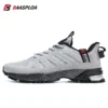 Baasploa Männer Laufschuhe Mesh Atmungsaktive Sportschuhe Für Männer Mode Leichte Casual Turnschuhe Rutschfeste Schnürung Plus Größe 50