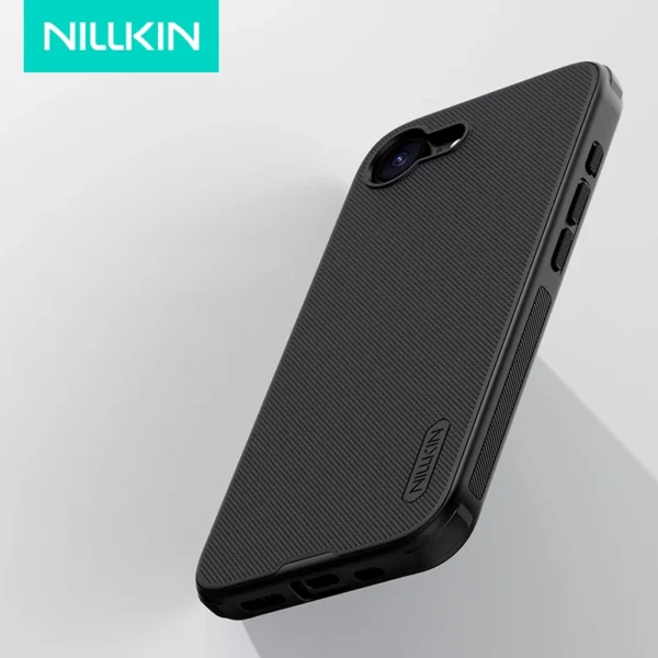 Nillkin Hülle für iPhone 16e, magnetische Ladehülle, super mattiertes Schild, harter PC, kratzfeste Rückseite