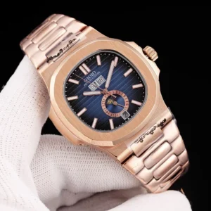 Silver Gold Black Blue Moonphase Calendar Daydate New Watch Men Automatic Mechanical Watches Stainless Steel 5726