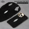 LANGSIDI Luxus Original Leder Krokodil Magnetische Hülle für iPhone 16 Pro Max Magsafe stoßfeste Abdeckung für iPhone 16 Pro 2