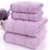 Purple towel set