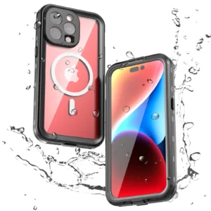 Shellbox heiße Verkäufe 360 vollständige Abdeckung stoßfest staubdicht IP68 professionelle wasserdichte Handyhülle für iPhone15pro 13 14promax 15