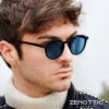 ZENOTTIC (S-Größe) Retro kreisförmige polarisierte Sonnenbrille 2024 2025, Herren Damen, Vintage, kleine runde Sonnenbrille, UV400-Brille