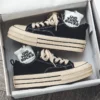 YRZL Herren Damen Canvas Sneakers Rutschfeste Wanderschuhe Leichte, bequeme, lässige Skateboard-Schuhe für Paare Outdoor-Sportarten 6