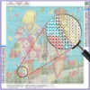 Stitch Lilo & Stitch 5D-Diamant-Malerei-Set zum Selbermachen, Diamant-Stickerei, Kreuzstich, handgefertigte Kunst, Geschenk, Basteln, Heimdekoration 3