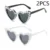 2PCS Black White