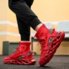 Männer schuhe Turnschuhe Männlichen tenis Luxus schuhe Herren casual Trainer Rennen Atmungsaktive mode müßiggänger laufschuhe für männer 3