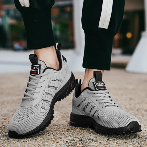 Neue 2024 Männer Laufschuhe Atmungsaktive Outdoor Sport Schuhe Leichte Turnschuhe für Männer Komfortable Athletic Training Schuhe 6