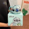 Disney Stich Neue Nette Mädchen Hohe Schönheit Mode Cartoon Kreative Muster Paar Milch Kaffee Keramik Becher Hause Schlafsaal Geschenk Tasse 3
