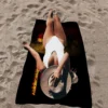 G-Galatasarays Logo Mikrofaser bedrucktes Strandtuch Bergsteigen Yoga Strand Schwimmen Laufen Saugfähiges weiches Handtuch 2