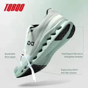Leichte Laufschuhe für Herren, atmungsaktive, mit Mesh gepolsterte Sportschuhe mit Stoßdämpfung, Fitnessstudio, Training, Sport-Turnschuhe
