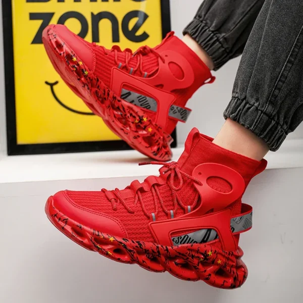 Männer schuhe Turnschuhe Männlichen tenis Luxus schuhe Herren casual Trainer Rennen Atmungsaktive mode müßiggänger laufschuhe für männer 5