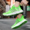 Atmungsaktives Mesh Männer Schuhe Trendy Leichte Fuß Wohnungen Plus Größe Männliche Tennis Turnschuhe Laufen Outdoor Fitness Schuhe 2024 5