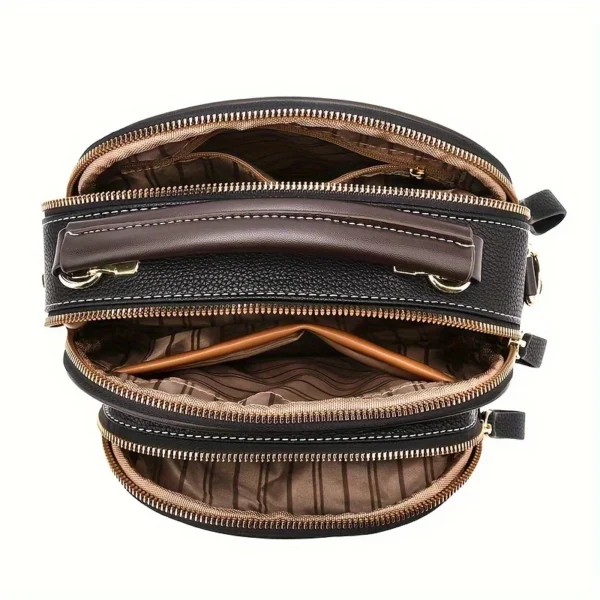Damentasche, modische, vielseitige Luxus-Umhängetasche, Einkaufshandtasche 4