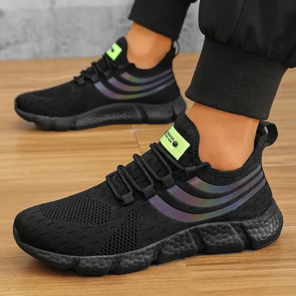 Männer Casual Sportschuhe atmungsaktive leichte Turnschuhe Anti-Rutsch-Wohnungen Outdoor Running Walking Tenis Sport Jogging schuhe 5