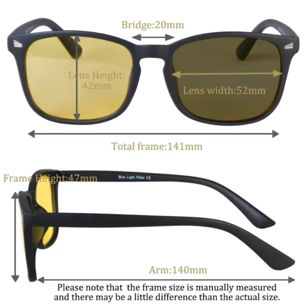 Shinu photo chrome polarisierte Sonnenbrille Frauen Männer Anti Blaulicht Brille Männer Frauen fahren Angeln Brillen Nachtsicht 068 3
