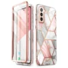 Für Samsung Galaxy S22 Fall 5G (2022 Release) i-BLASON Cosmo Dünne Stilvolle Schutzhülle Stoßstange Fall mit Gebaut-in Screen Protector