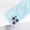 Luxuriöse Magsafe magnetische Flüssigsilikon-Ständerhalter-Telefonhülle für iPhone 13, 14, 15, 16 Pro Max, weicher Stoßstangenschutz auf 16 Abdeckung 6
