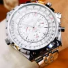 JARAGAR Sport Herrenuhren Top-Marke Luxus automatische mechanische Uhr für Männer Silber Edelstahlarmband Militär Armbanduhr 6