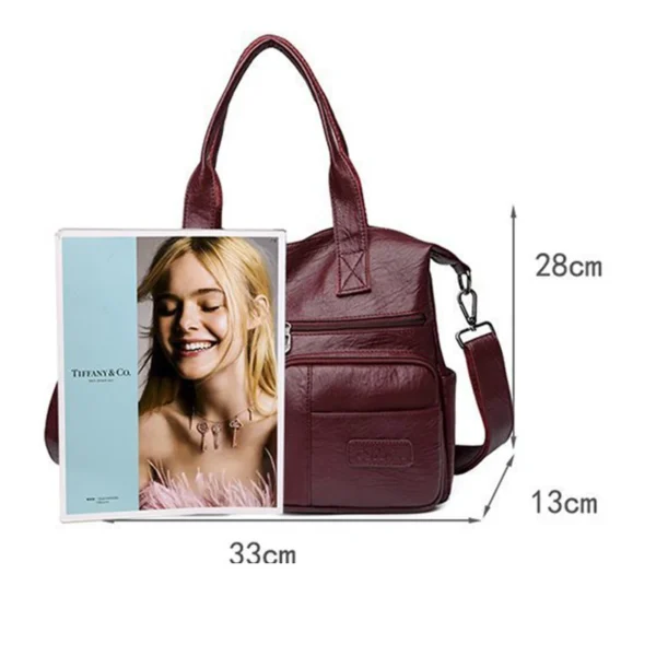 Luxus Shopping Handtaschen Weibliche Schulter Taschen Designer PU Leder Umhängetaschen für Frauen Große Kapazität Umhängetasche Totes 5