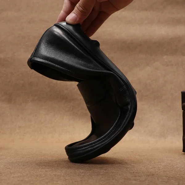 Männer Casual Schuhe Italienische Männer Loafer Mokassins Slip Auf männer Wohnungen Atmungsaktive Echtes Leder Männlich Fahren Schuhe 6