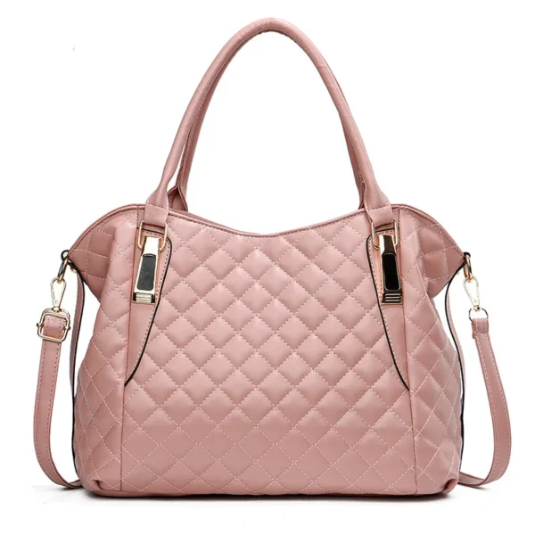 Damentaschen, modische Handtaschen aus weichem Leder, einfache Taschen mit großem Fassungsvermögen, große Umhängetaschen für Damen mit einer Schulter 4