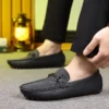 Maedef Sommer klassische Mode neue hochwertige leichte Leder Freizeit schuh 2024 Outdoor Walking weiche bequeme Flats Schuhe 2