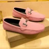 Maedef Wildleder Männer Freizeit schuhe faule Schuhe männlich atmungsaktive Slip-On Herren fahren flache Schuhe bequeme Boots schuh Slipper Mokassins 3