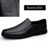 Clohoo Herren Echt leder Slipper Outdoor hand gefertigte Casual Slip on Schuhe bequeme atmungsaktive Arbeits büro fahren Turnschuhe 6