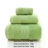 100% Baumwolle Handtücher Set, hochs aug fähige Badet uch Set Waschlappen 3 stücke Badet ücher Handtücher Home Hotel Erwachsenen Badet uch 6