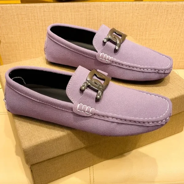 Maedef Wildleder Herren schuhe Mode männlich lässig Boots schuhe atmungsaktiv Komfort Slip-On Herren Fahr schuhe Luxus Slipper Mokassins 6