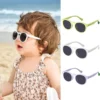 Polarisierte Baby-Sonnenbrille, TPEE, flexibler Rahmen, UV400-Schutzbrille, Outdoor-Brille für Kleinkinder von 0–36 Monaten