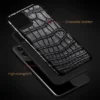 100 % natürliche Krokodilleder-Handyhülle für iPhone 16 15 Pro Max 14 12 Pro Max 13Pro 16 Plus 15Pro 16Pro 14Plus Luxus-Cover 4
