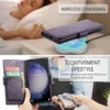 Hülle für Samsung Galaxy S23 Ultra S22 Plus S21 S20 Fe S10 Note 20 10 Leder Flip Brieftasche Fall Magnet karten halter Telefon abdeckung 5