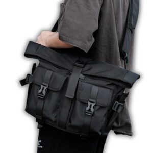 Tigernu Herren-Messenger-Tasche mit Laptopfach