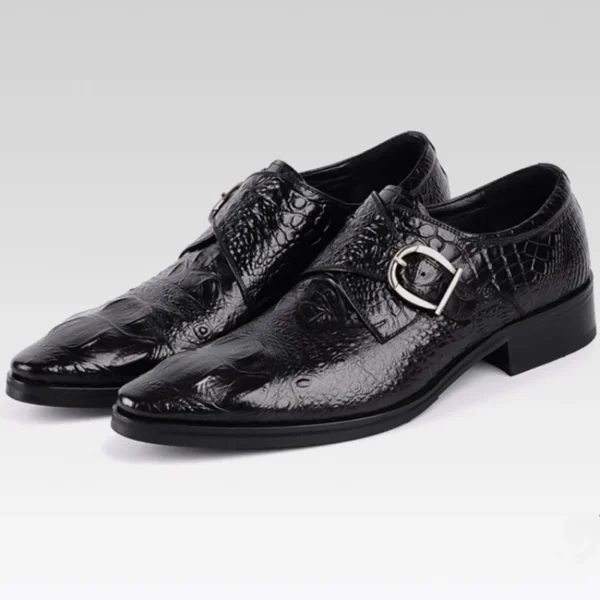 Neue Übergroßen Männer Schuhe Formalen Leder Schuhe Männer Schnalle Schuhe Luxus Turnschuhe Komfortable Wearable Kleid Schuhe Männer Casual Schuhe 3