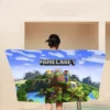 Minecraft Ghast Fireball Strandtuch für Kinder, personalisiertes Badetuch, Pooltuch, Urlaubsgeschenk, Picknicktuch, Party-Geschenk 6