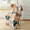 Cusack 18 neue Stile, florales Tier-Cartoon-Badetuch für Erwachsene, weiche Baumwollgaze, 70 x 140 cm, hohe Qualität