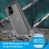 SPORTLINK Wasserdichte Hülle für iPhone 14 13 12 11 15 Pro XS Max SE 2. 3. 2022 X XR 5 7 8 Schwarze Abdeckung Tauchen Unterwasser Schwimmen 6