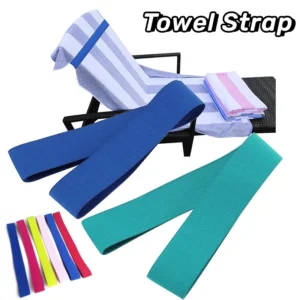 Strandkorb-Handtuchbänder, dehnbares Gummiband, Handtuchhalter, Handtuchklammern für Lounge, Strand, Pool, Stühle, Sommer