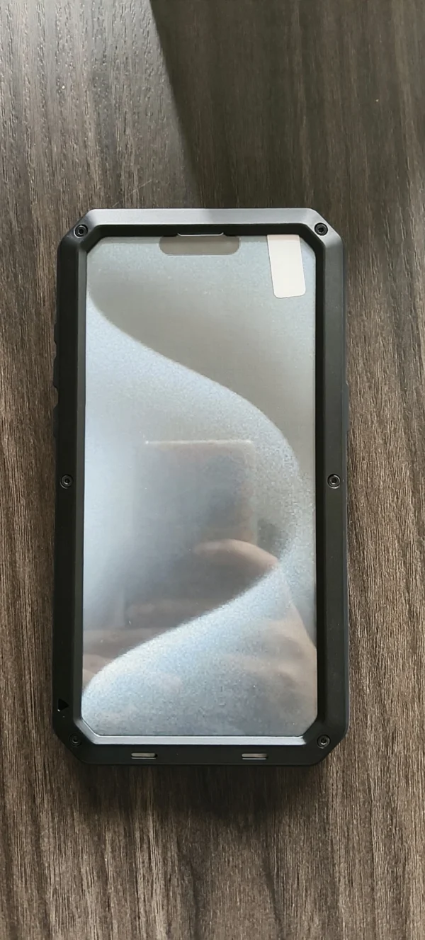 Neue, robuste, rutschfeste, abriebfeste, robuste, sturzsichere, 360-Grad-Vollschutzhülle aus Metall für iPhone 1615 x 11 12 13 14 3