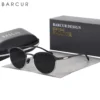 Barcur tr90 tempel sonnenbrille frauen polarisiert mode sonnenbrille fahren rund damen sonnenbrille