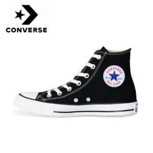Converse Chuck Taylor All Star Männer und Frauen Skateboards chuhe High-Top Outdoor atmungsaktive Vintage Sneaker weiß