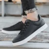 Trend Leder Freizeitschuhe für Männer Günstige braune Herrenschuhe Sale Bequeme Skateboardschuhe Mann Urban Sneaker Zapatillas Homme 6