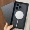 Magnetische 600D Aramid Carbon Faser Telefon Fall Abdeckung Auf Für Magsafe iphone 13 14 15 16 16e Pro Max 16Pro ProMax i14 i15 i16 512 6
