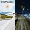 CoolPandas Klassische Quadratische Photochrome Polarisierte Sonnenbrille Männer Chameleon Sonnenbrille Für Frauen Anti-glare Fahren Oculos de sol