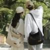 Japanische Frauen Männer Schulter Umhängetasche Große Leinwand Messenger Taschen für Student 2024 Marke Buch Taschen Weibliche Handtasche Schulranzen 3