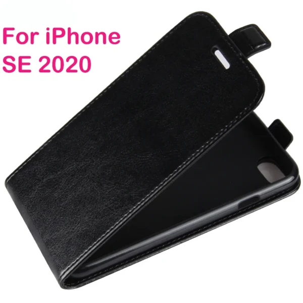 Für iPhone SE 2020 Fall Flip Fall Für iPhone 16 15 14 pro max 13 Pro 2022 14 Pro Vertikale Brieftasche Ledertasche Für iPhone 8 plus
