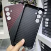 Fall für Samsung Galaxy S24 S24 + Plus 600D Real Carbon Fiber Aramid Handy Schutzhülle Schutz Shell 3
