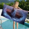 F-FrozenS Cartoon Strandtuch Niedliche Kawaii Raumdekoration Bad Mädchen Kinder Handtücher Für Badezimmer Dusche 5